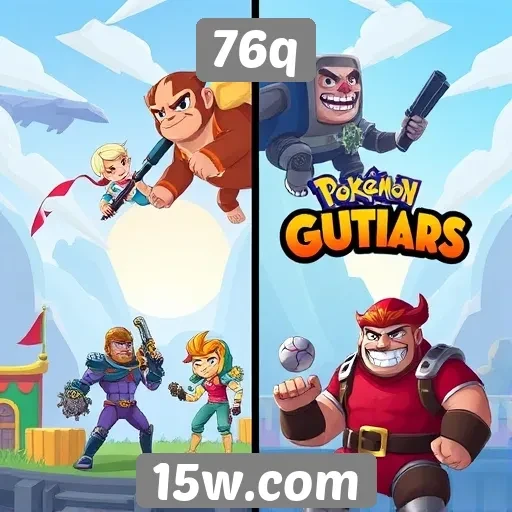 Comparativo entre jogos populares no 76q